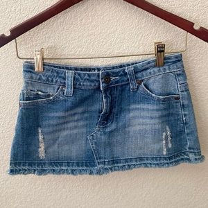 Ci Sono Jean Skirt